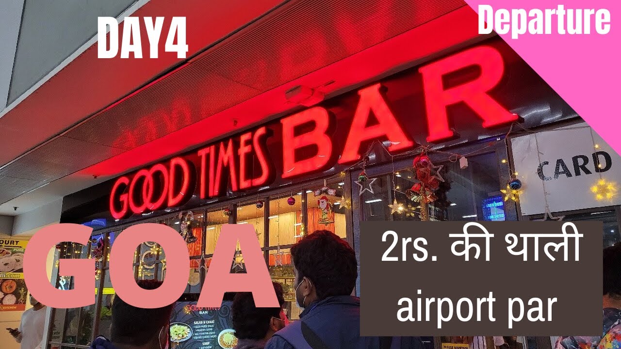 Day 4 Goa Airport Lounge vs Hyderabad Airport Lounge Vlog How to