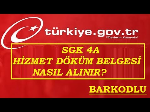 Video: Hizmet Listesi Nasıl Alınır