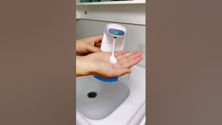 AUTOMATIC FOAM SOAP DISPENSER