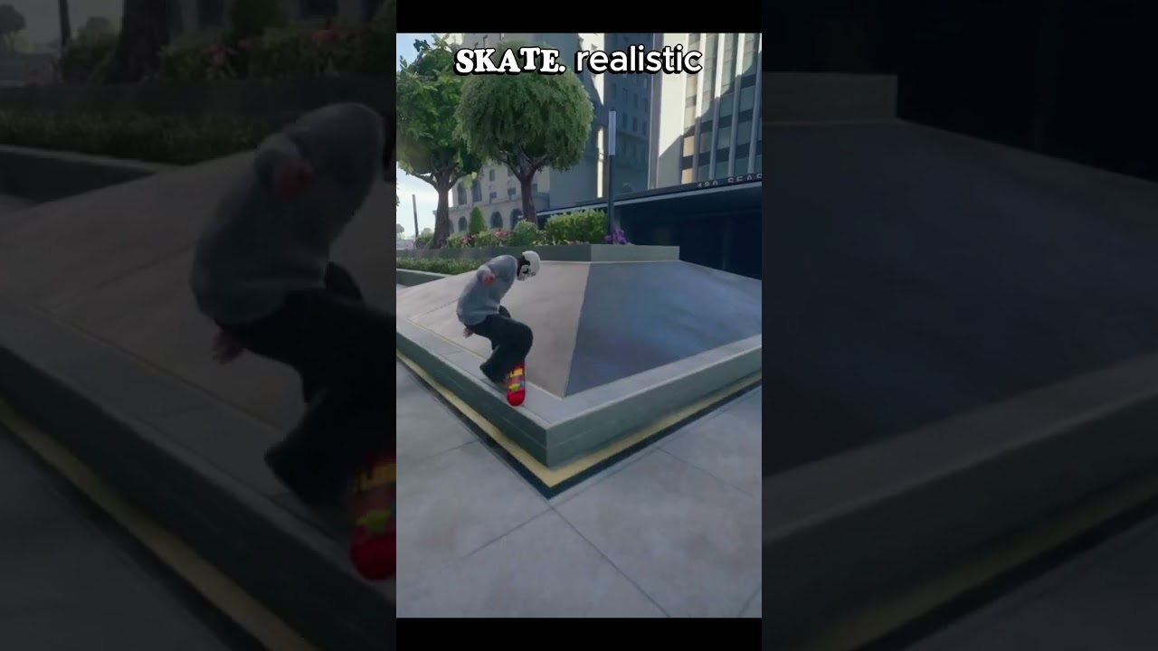 Realistic skate. Gameplay 🎮 Raw Street Lines & Chill Flow!!