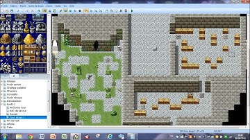 Timelapse RPG Maker VX Ace Lunaria #3 Ancienne tour