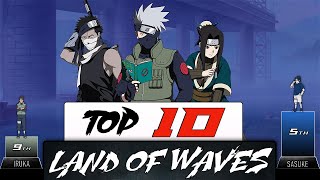 TOP 10 LAND OF WAVES POWER LEVELS - CHAPTER 1 TO 33 - AnimeScale