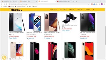 WEB bán hàng với mô hình MVC..! PHP/MYSQL