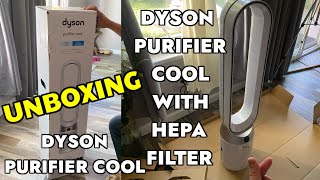 UNBOXING DYSON PURIFIER COOL WITH HEPA FILTER