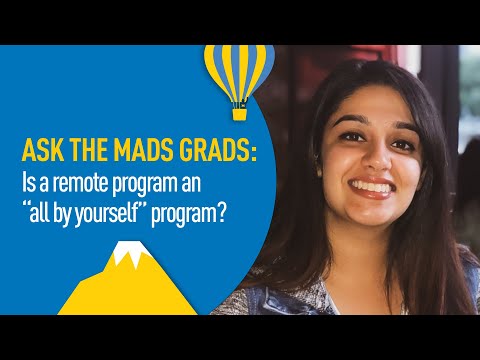 Ask the MADS Grads: Is a remote program an 