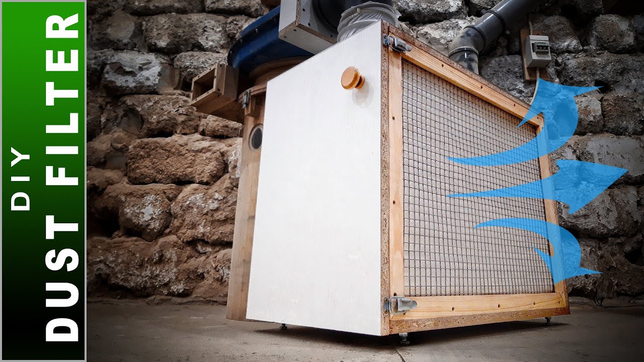 Homemade dust filter deals