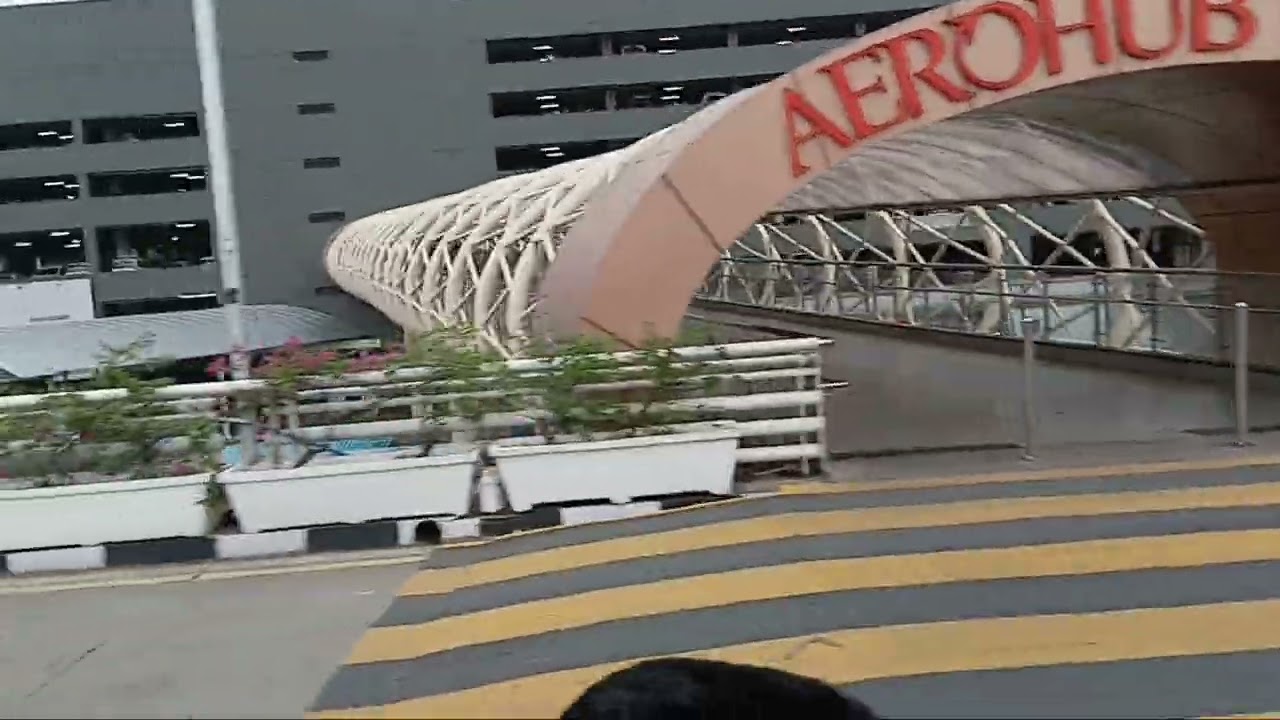 Out side view of Chennai International airport