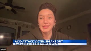 Mililani acid attack survivor Davina Licon reacts to murder-for-hire plot bombshell