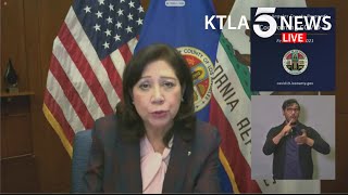 L.A. County officials provide updates on region’s COVID-19 response