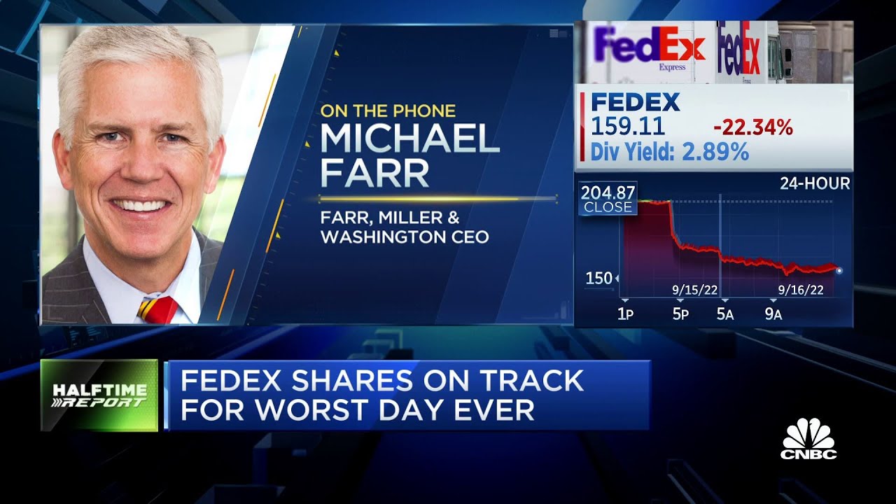 FedEx CEO has really lost credibility here, says Michael Farr