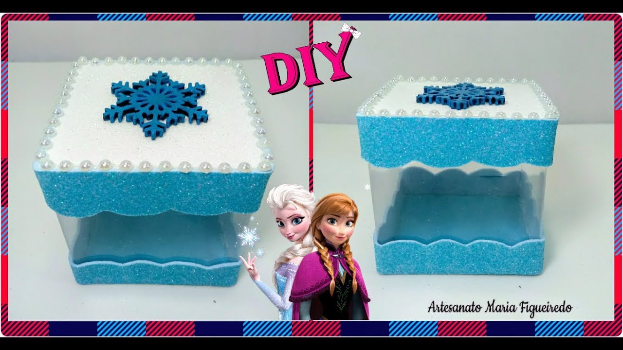 Caixa de Garrafa Pet e Eva fácil