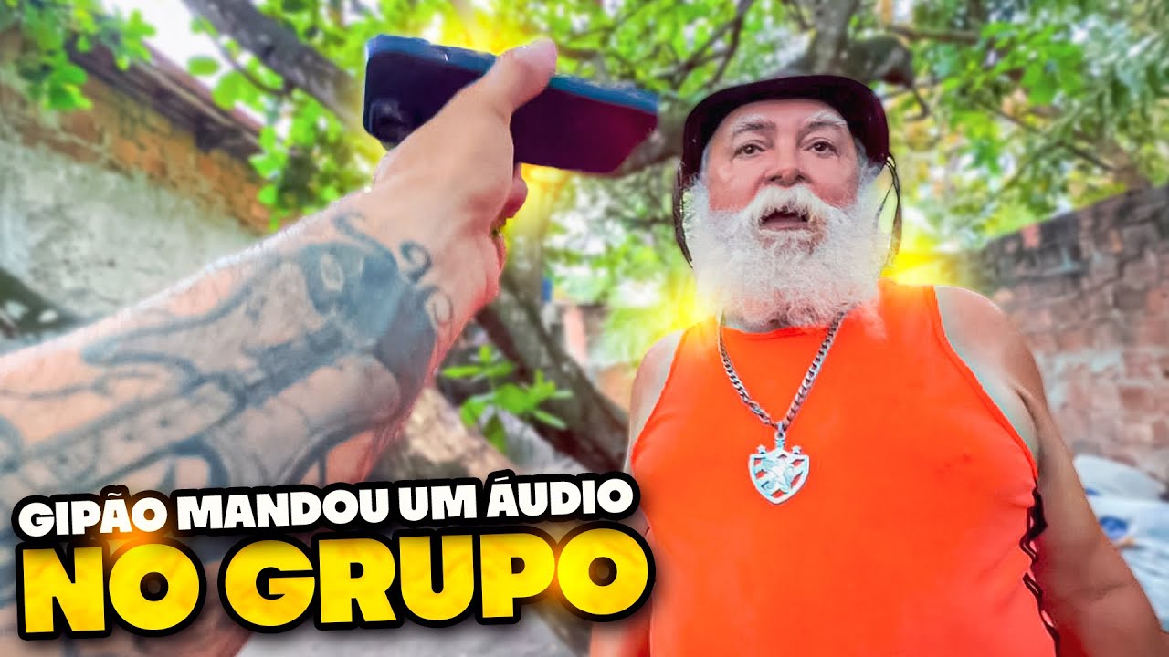 GIPAO MANDOU UM AIDIO NO GRUPO VENDENDO TRÁFEGO PAGO | TURMA DO SÍTIO 