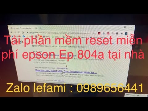 #1 Tải phần mềm reset epson ep804a-download phần mềm reset epson tại nhà Mới Nhất