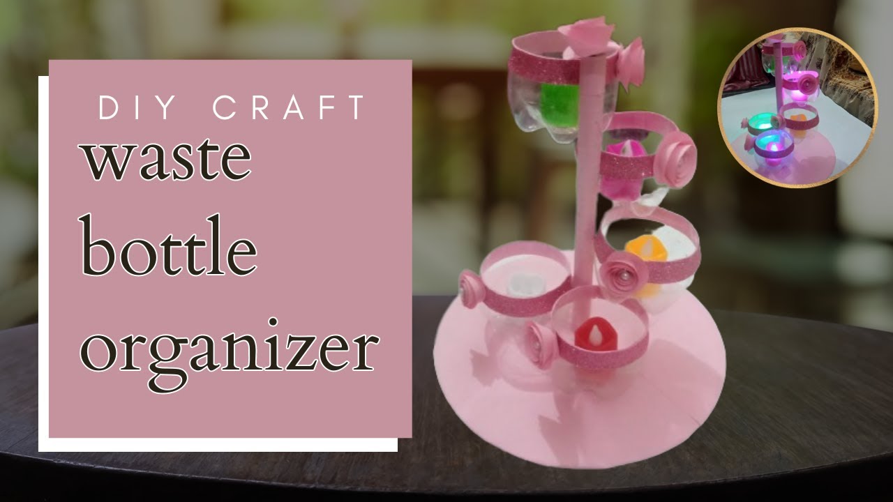 Best outofwaste plastic bottles organizerClever plastic bottle