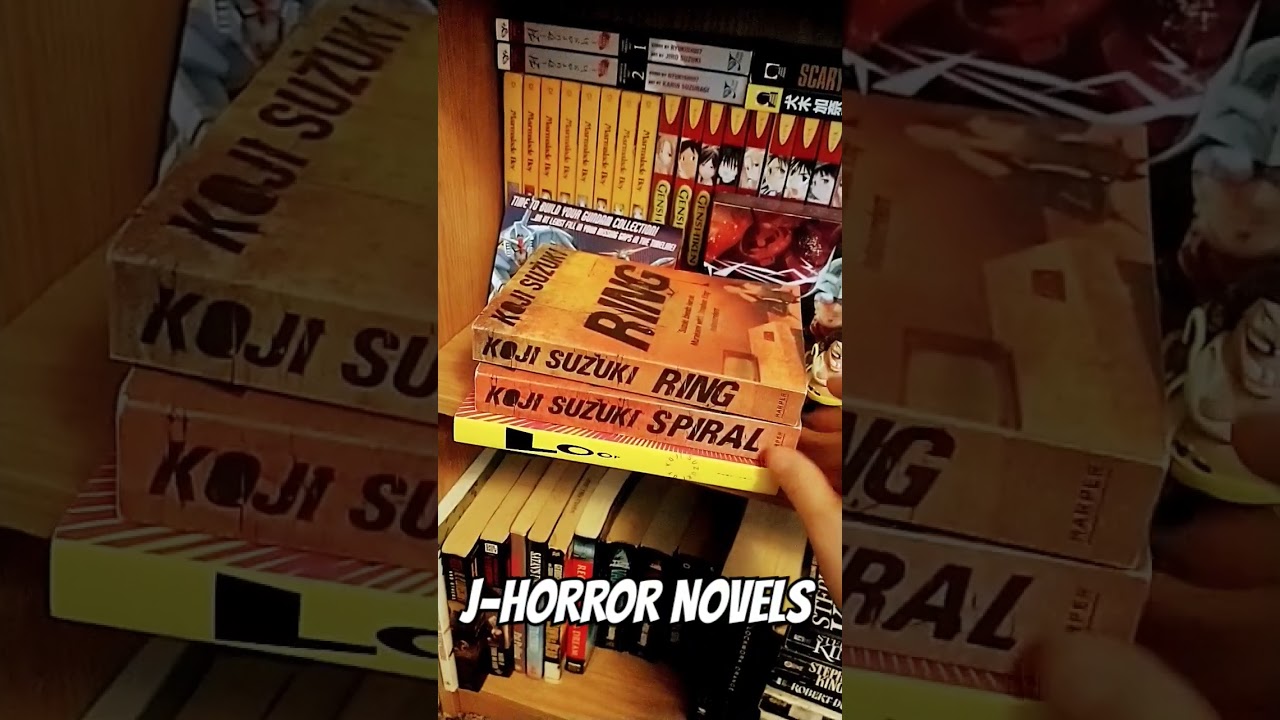 J-Horror Books to Scare Your Pants Off #October #Halloween #shorts