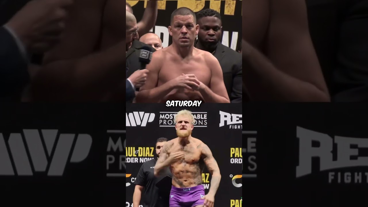 Jake Paul vs Nate diaz 