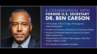 Dr.  Ben Carson Reading Session