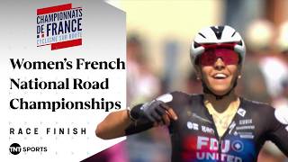 VICTOIRE DOMINANTE ! 🔥 | Derniers kilomètres des Championnats de France de cyclisme sur route fém...