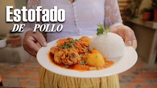 Estofado de pollo - fácil y rápido