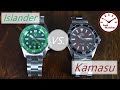 Islander Versus Kamasu  - Affordable Diver Watch Comparison