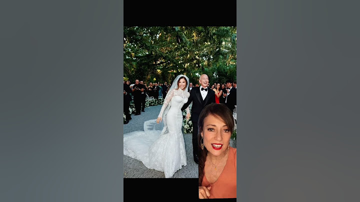 La boda de Bezos