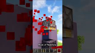 How to build a working coffee machine in Minecraft #shorts