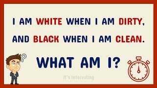 WHAT AM I? 🤔 Riddles and Brain Teasers for high school students | Brain Teaser Questions and Answers