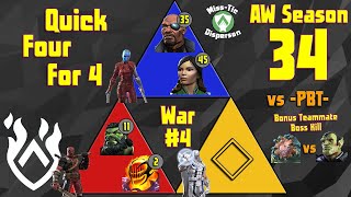 AW S34 War #4 vs -PBT-  Getting Some Payback