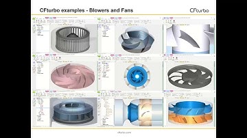 CFturbo and ANSYS – Axial Fan Design and CFD-simulation