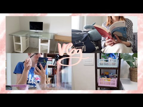 New look for my office and latest reads | VLOG