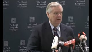 Graham Holds Press Conference in Tel Aviv To Discuss Updates on State of Israel