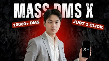 🔥 Send 1000 DMs on X in 1 Click – The Ultimate Mass DM Automation Tool!