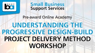 Celebrity SBSS Understanding the Progressive Design-Build Project Delivery Method Workshop Wealth