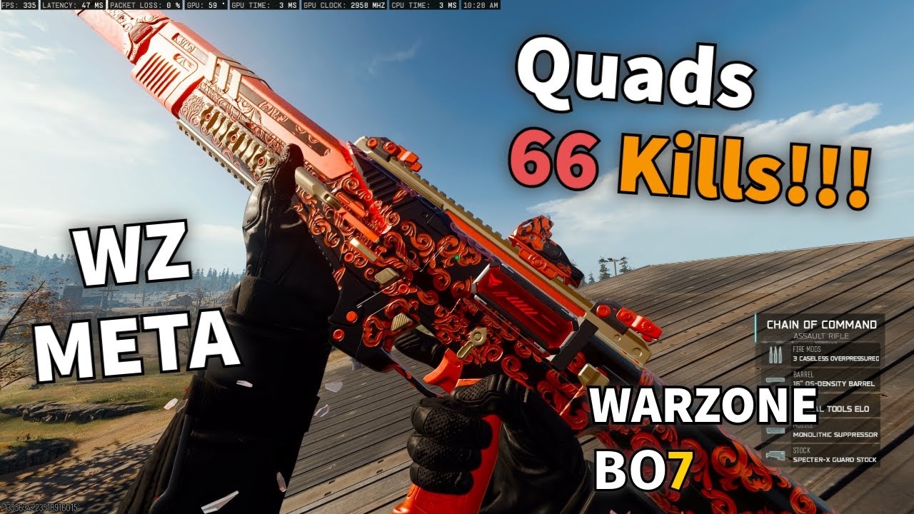 "MY WARZONE KILL RECORD #1 META CLASS" Quads | BO7 Warzone - YouTube