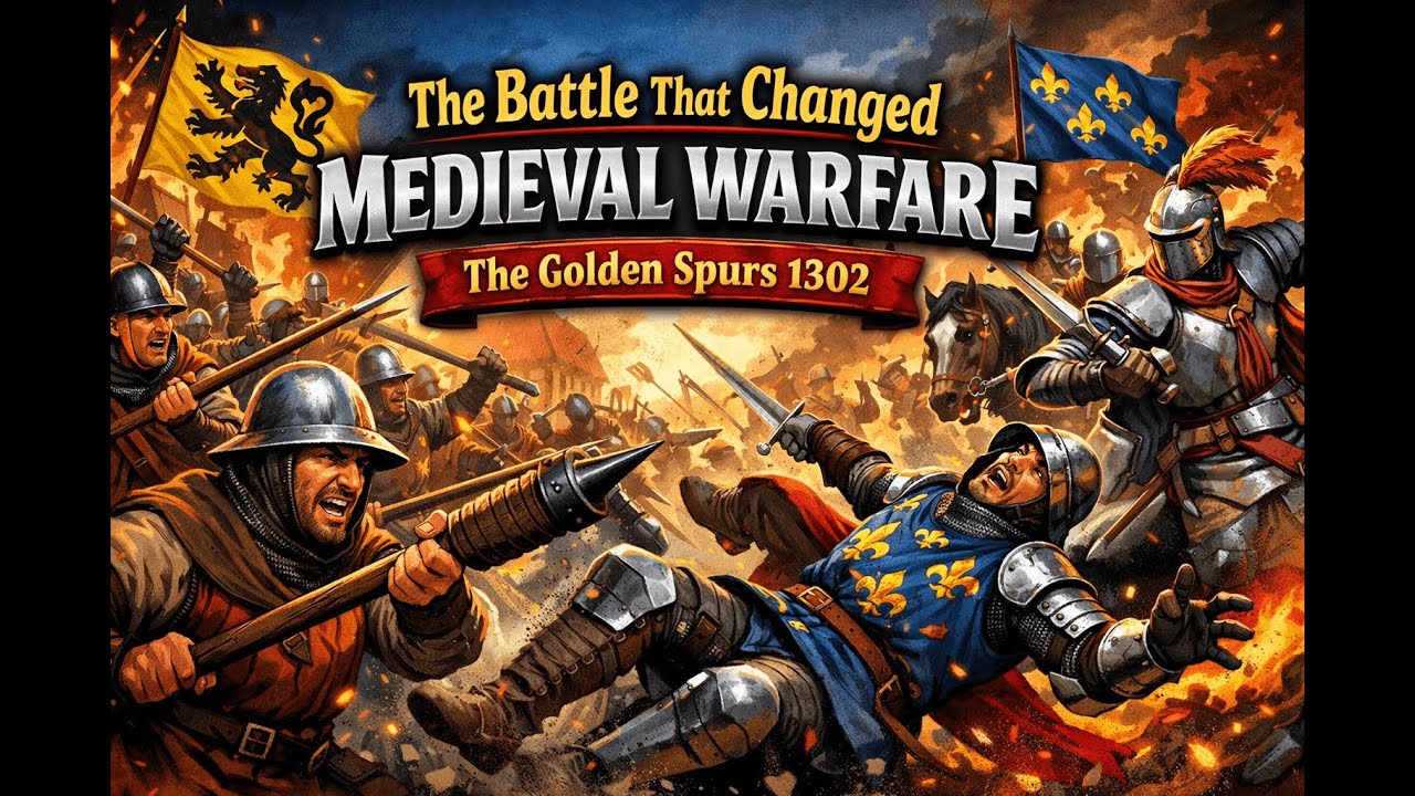 ⚔️ Битва, изменившая средневековую войну | Золотые шпоры, 1302 год 🛡️