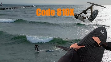 I Foiled the Code 810x on Big Freshwater Waves