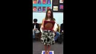 Michelle Obama, Dylan's 3rd grade biography report