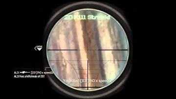 Insane Sniper Killfeed Spawn Trap [Cod4]