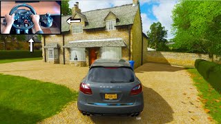 Porshe Cayenne Turbo - Forza horizon 4 - Logitech G29 Gameplay