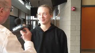 Kumv Sports  Jon Cole With Williston Coyote Dru Zander