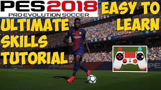 PES 2018 ULTIMATE SKILLS TUTORIAL | Easy to Learn screenshot 5