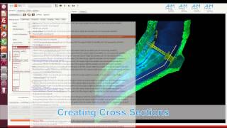 Extracting Cross Section along River