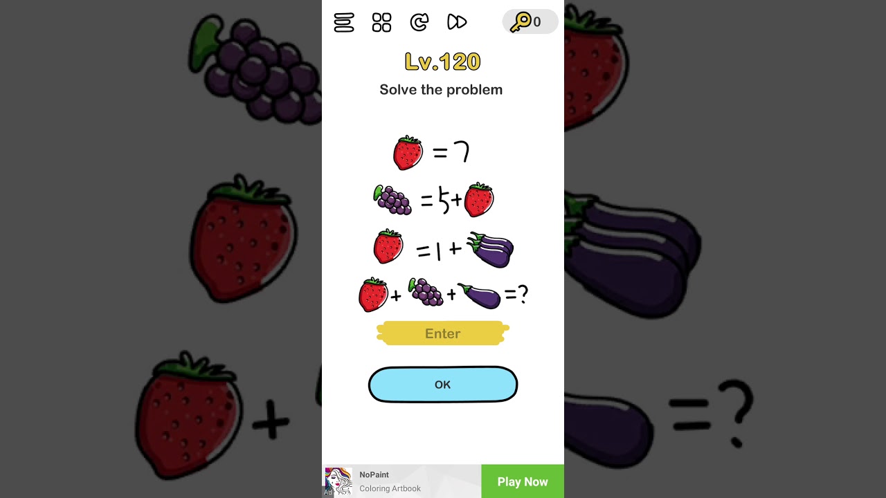 Brain out level 120 answer