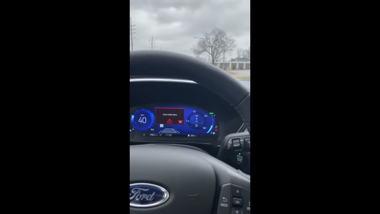 2020 Ford Escape Hybrid Stop Safely Now