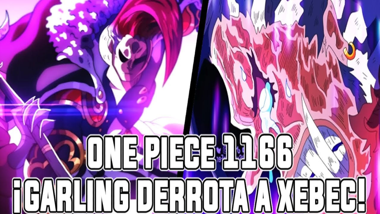 FIGARLAND GARLING ACABA CON LA VIDA DE ROCKS D XEBEC | ONE PIECE CAPITULO 1166