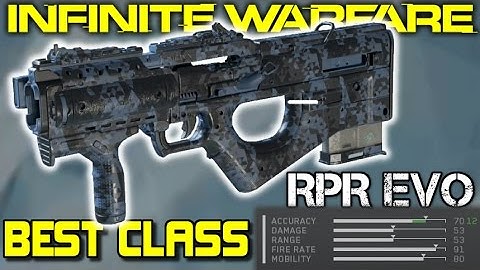 "RPR Evo BEST CLASS SETUP" in Infinite Warfare!