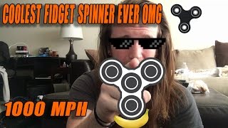 COOLEST FIDGET SPINNER EVER 1000 MPH + HOW TO GET YOUTUBE FAMOUS 2017 (totally not clickbait) screenshot 2