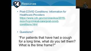Pulmonary Care Updates Including Post-COVID Symptoms