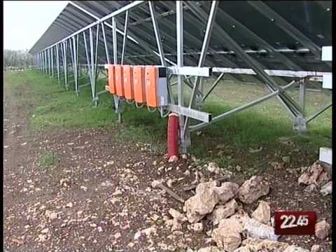 TG 23.02.10 Inaugurato impianto fotovoltaico a Palo del Colle