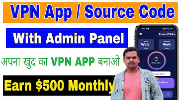 vpn app source code android studio || Vpn App with Admin panel || vpn app free source Code